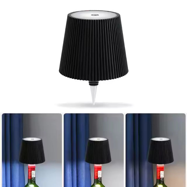 LED flaskebordlampe