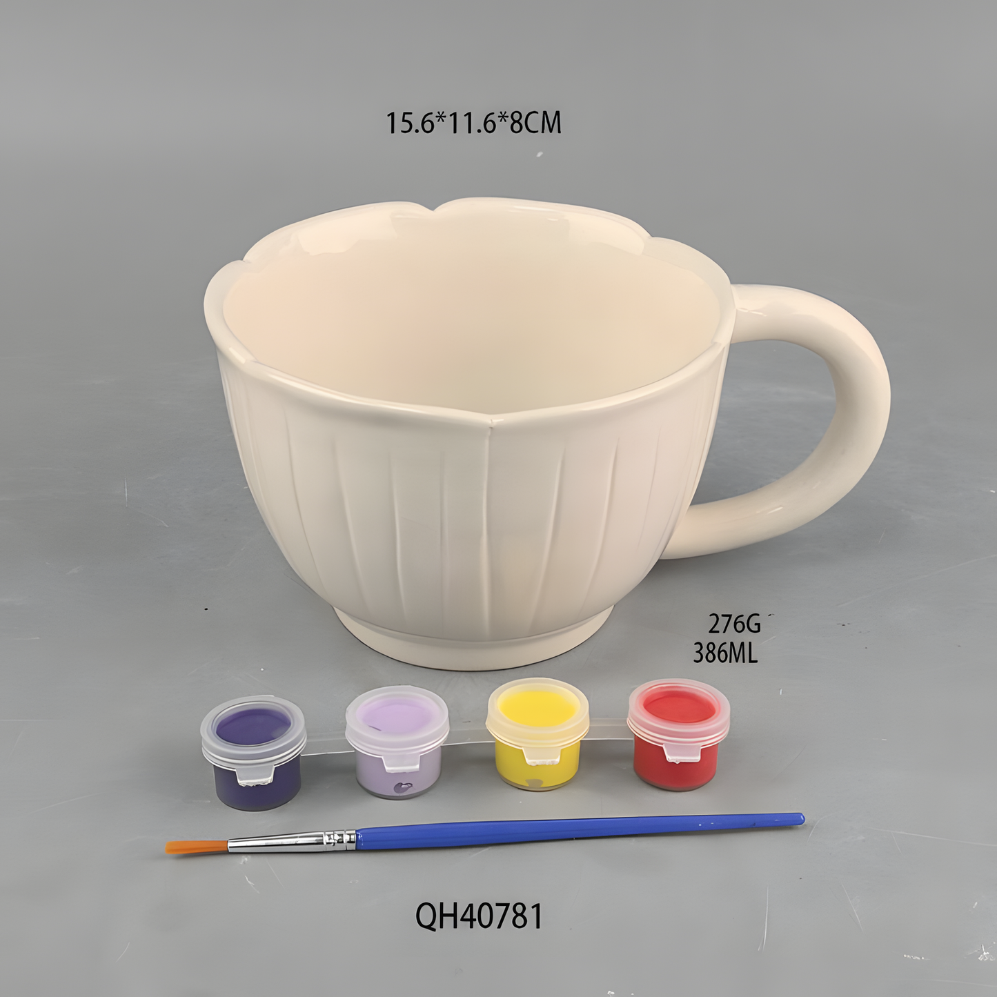DIY Ceramic Mug and Dish Set
