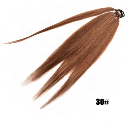 Synthetic Braidable Ponytail Extensions