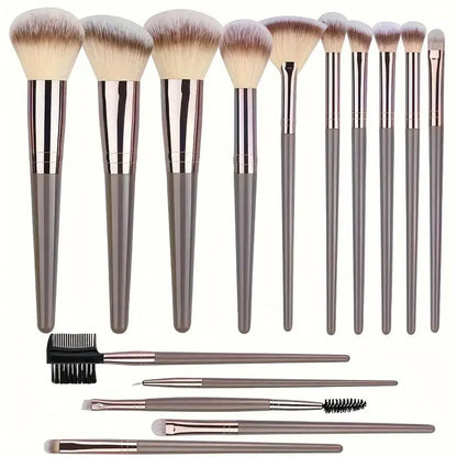 Makeupbørstesæt