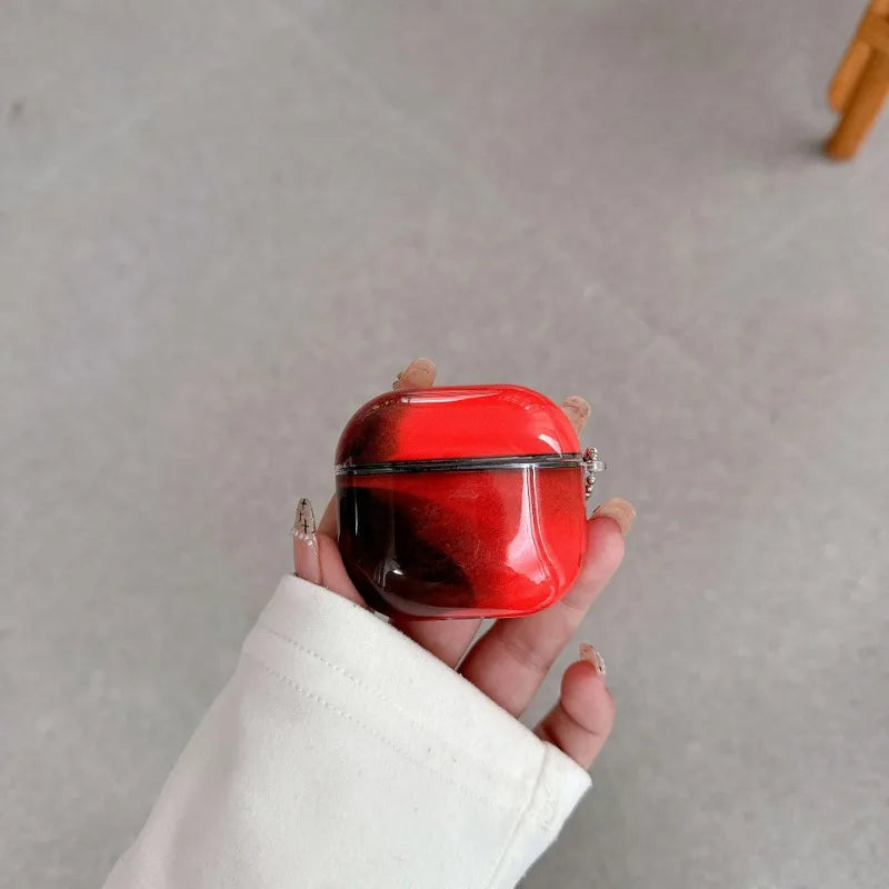 Lysande kvicksand AirPods-fodral