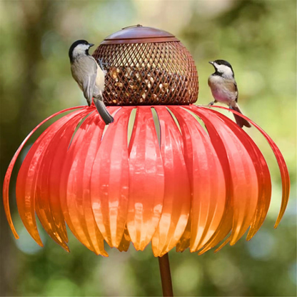 Metal Garden Birdhouse