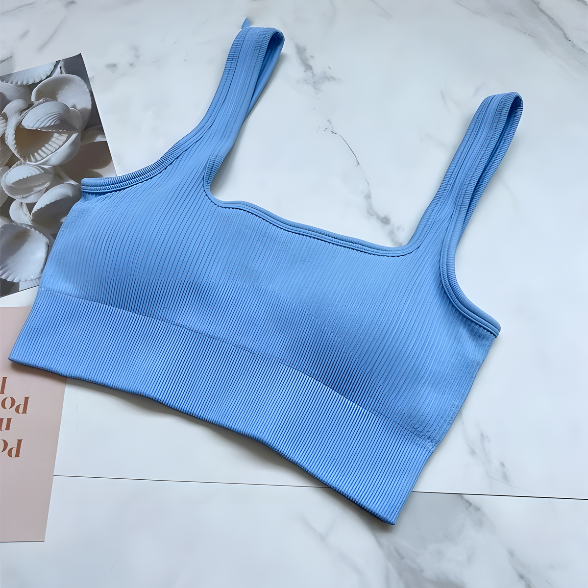 Seamless Yoga Sports Bra
