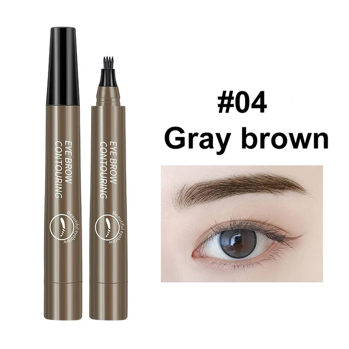 Four-Tip Eyebrow Pencil