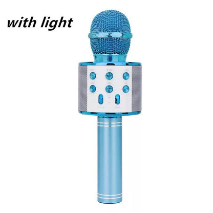 Trådlös karaoke-mikrofon med Bluetooth och högtalare