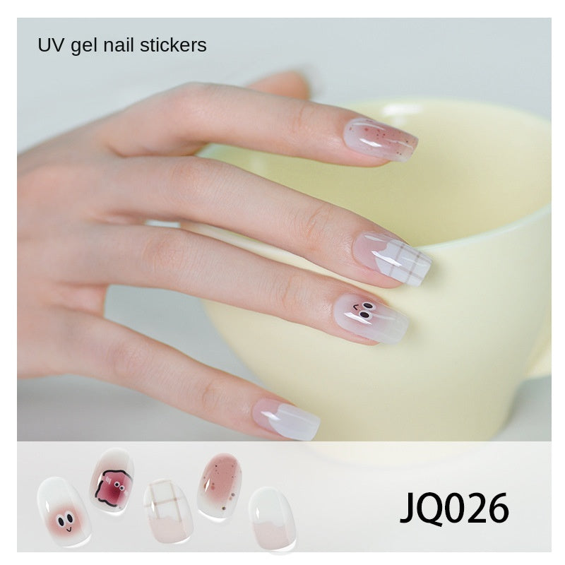 UV Gel Nail Art Patches