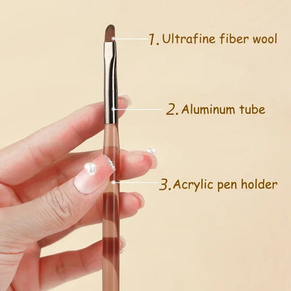 9PCS UV Gel Nail Brush SET