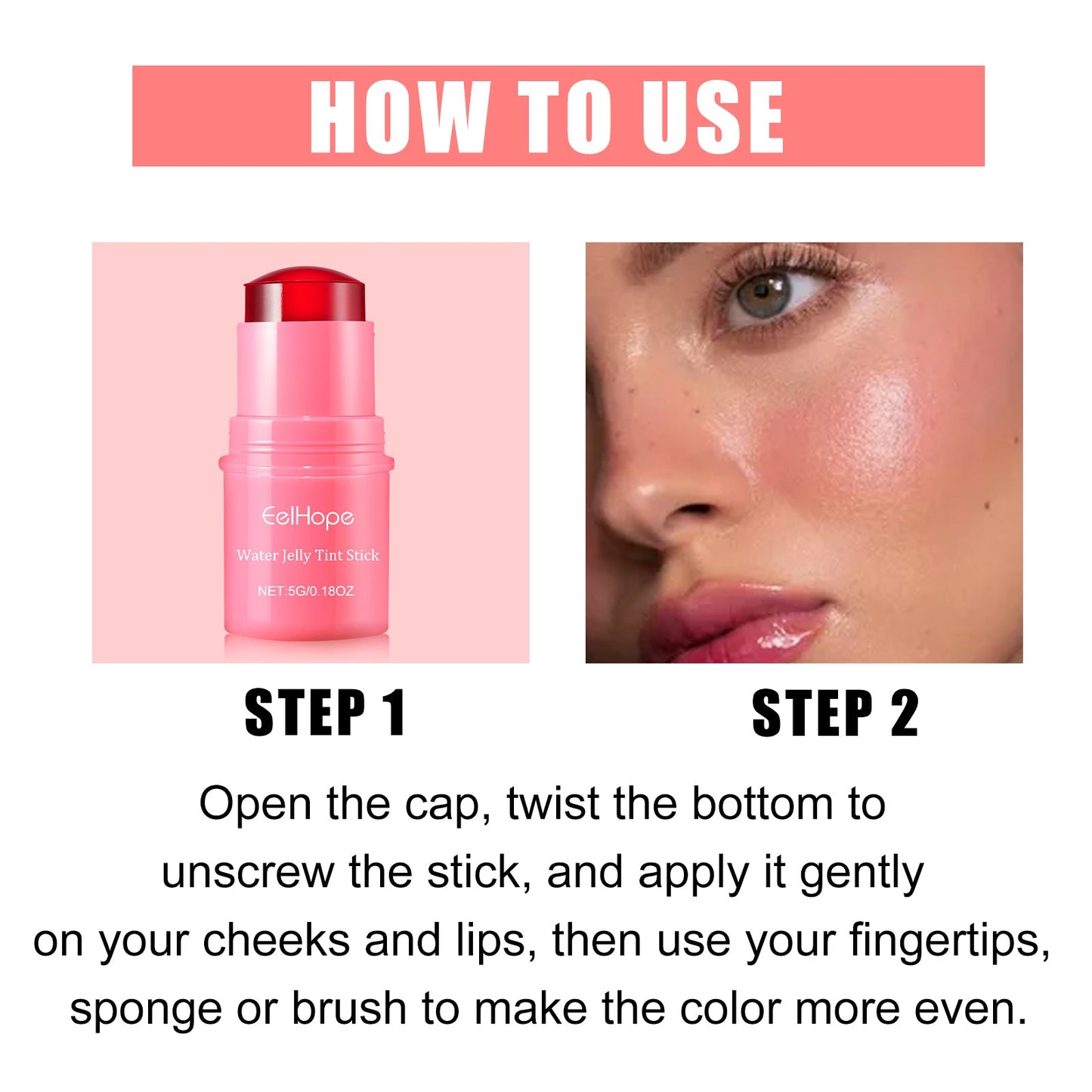 Water Jelly Blush Stick
