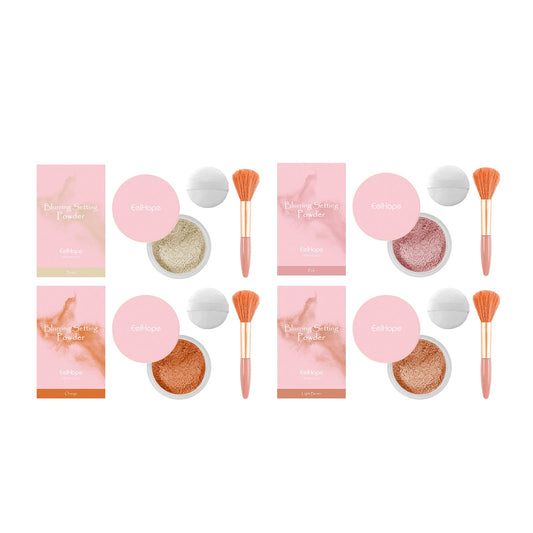 Setting powder med borste