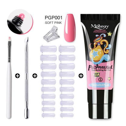UV nail Crystal Extension Gel SET