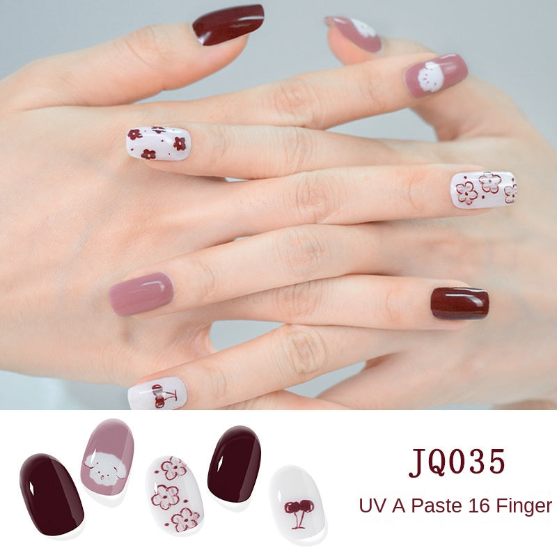 UV Gel Nail Art Patches