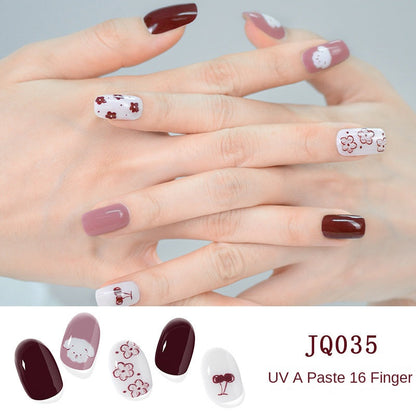UV Gel Nail Art Patches