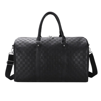 Weekendbag i PU-läder, vattenavvisande och extra rymlig