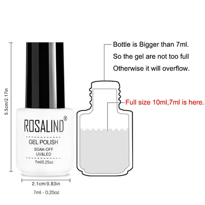 ROSALIND Gel Nagellack UV LED