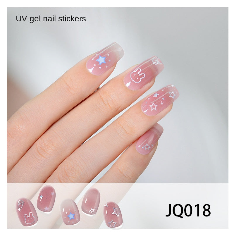 UV Gel Nail Art Patches