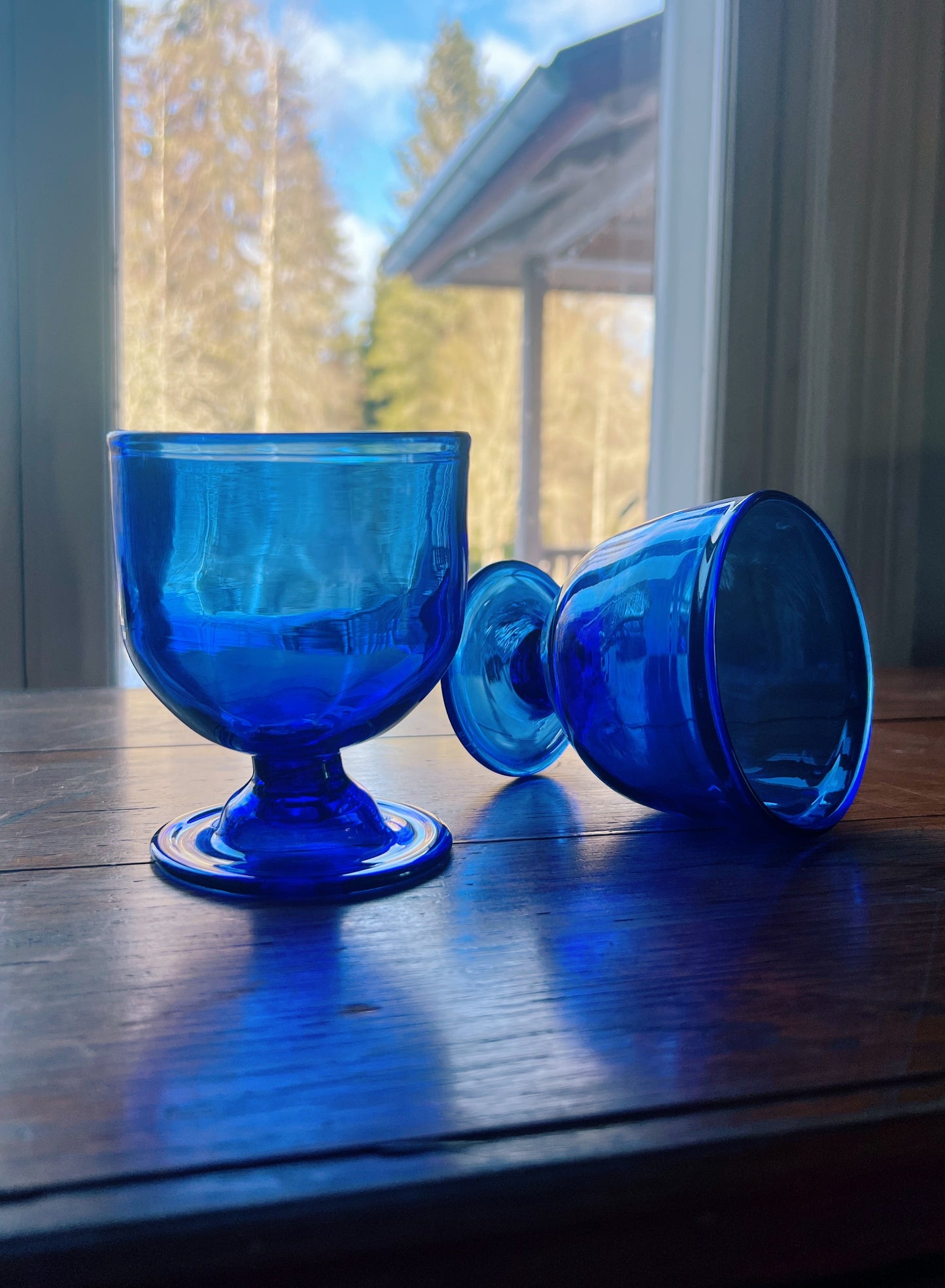 Glas på fot