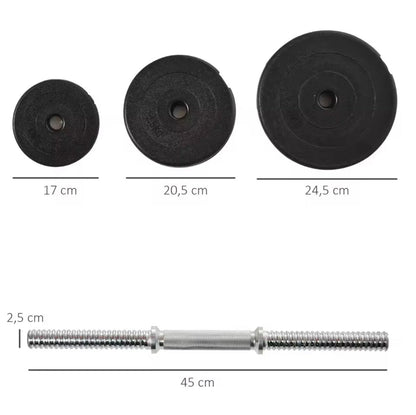 Hantelset 40 kg