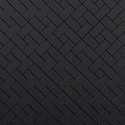 Fönsterfilm med dekorativ mörk design