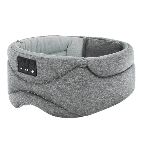 Sovmask med Bluetooth-högtalare, trådlös och ljusblockering