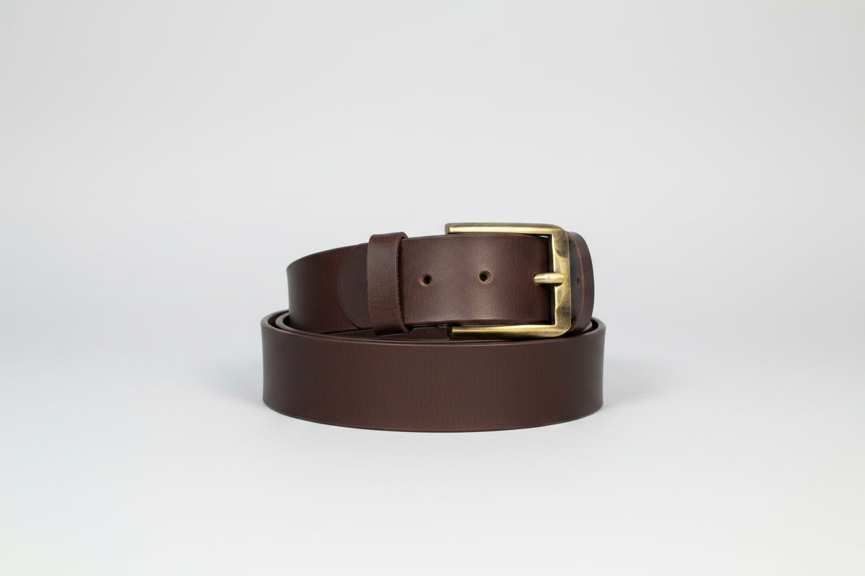 Läder Bälte - 4 cm, Bredd