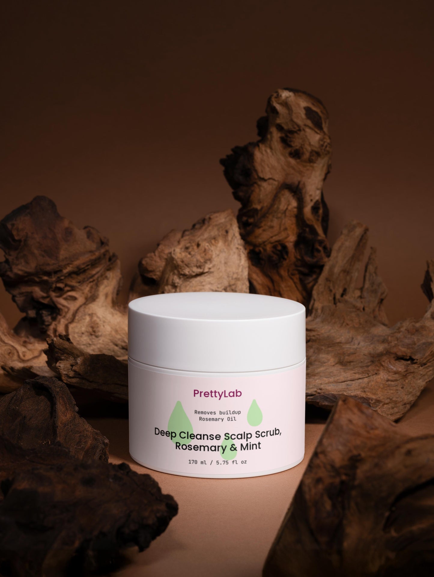 Deep Cleanse Scalp Scrub, Rosemary & Mint. Hårbotten scrub med keratin