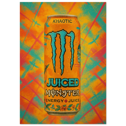 Monster KHAOTIC Poster - Choose Your Perfect Size