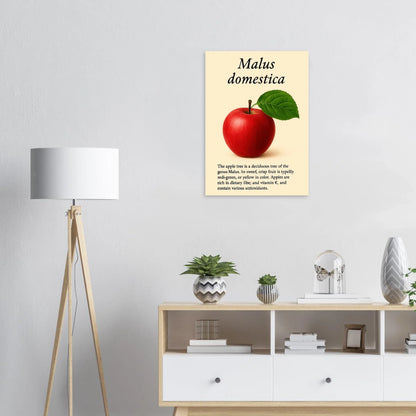 Frukter – Botanisk Äppel Illustration Konsttryck för Naturälskare