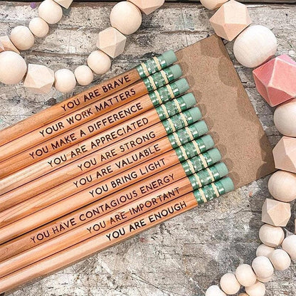 Affirmationspennor (10 stycken) ✏️