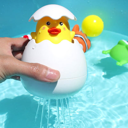 Ägg Sprinkler Badleksak