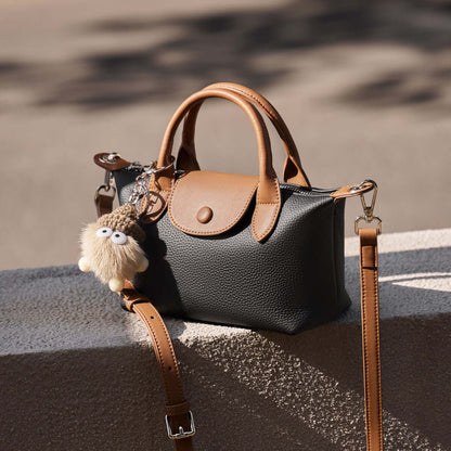 Amelia Top Handle Leather Bag-2