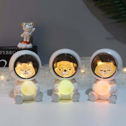 Astronaut LED-nattlampa