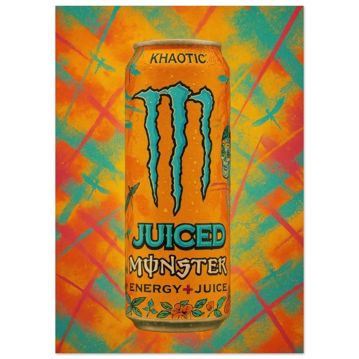 Monster KHAOTIC Poster - Choose Your Perfect Size