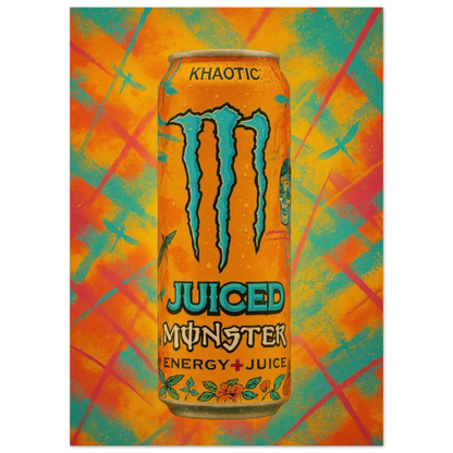 Monster KHAOTIC Poster - Choose Your Perfect Size