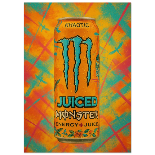 Monster KHAOTIC Poster - Choose Your Perfect Size