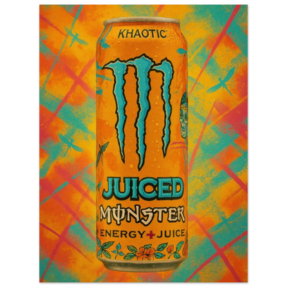 Monster KHAOTIC Poster - Choose Your Perfect Size
