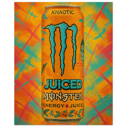 Monster KHAOTIC Poster - Choose Your Perfect Size