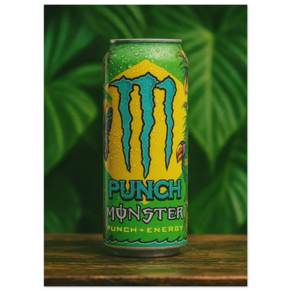 Monster RIO PUNCH Poster - Choose Your Perfect Size