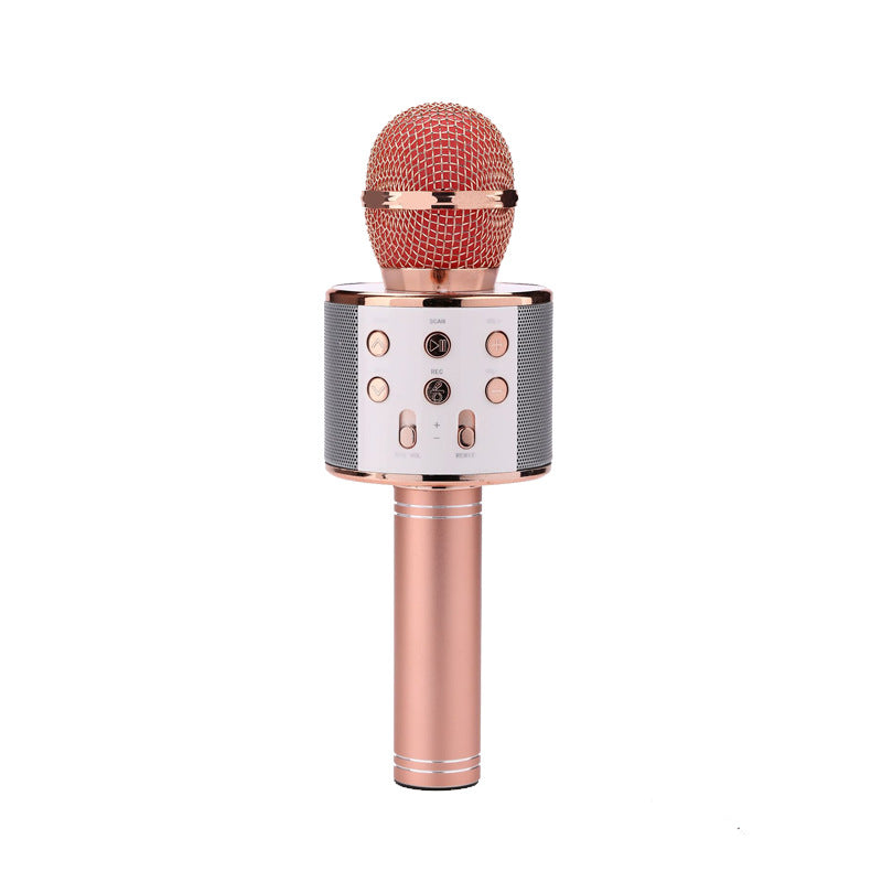 Trådlös karaoke-mikrofon med Bluetooth och högtalare
