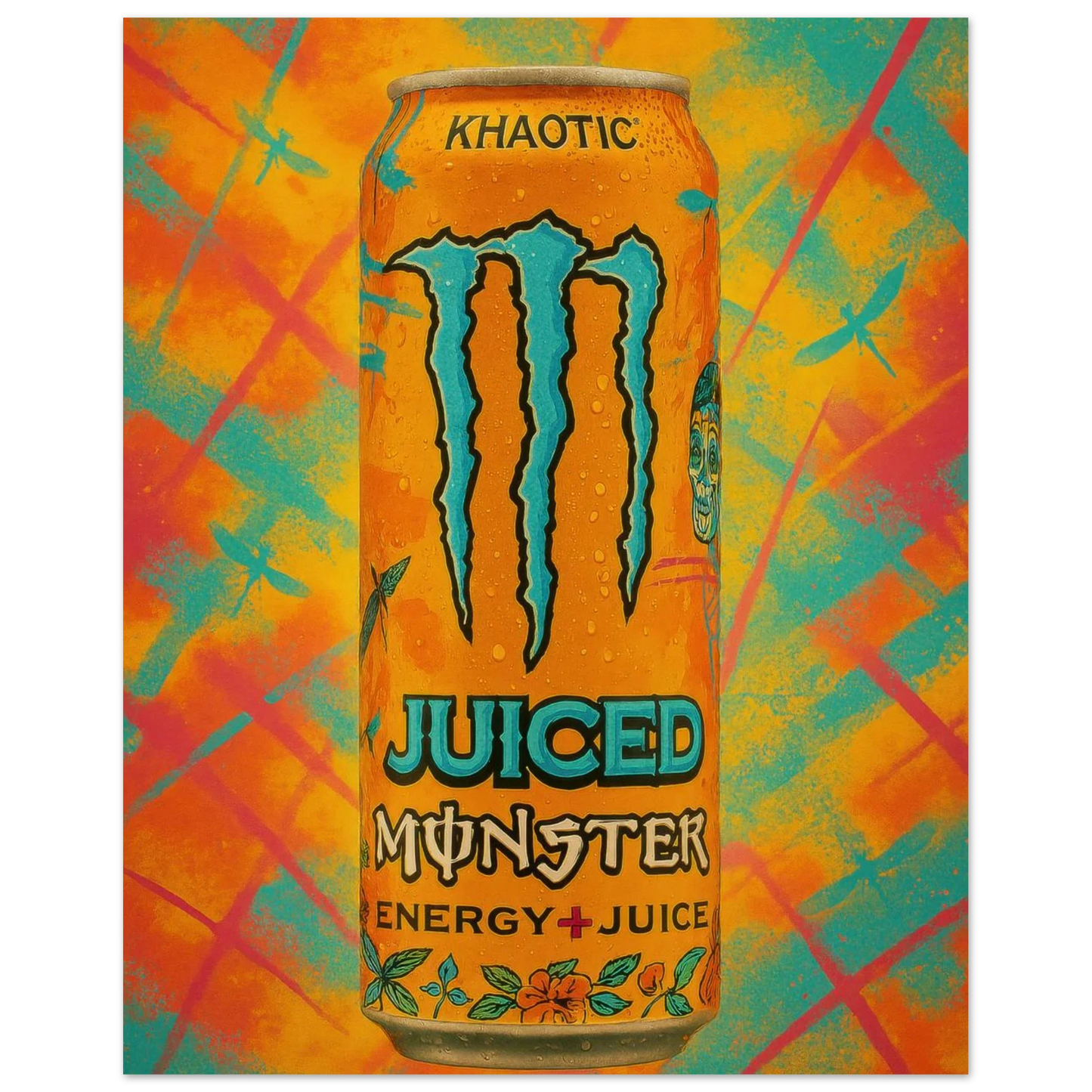 Monster KHAOTIC Poster - Choose Your Perfect Size