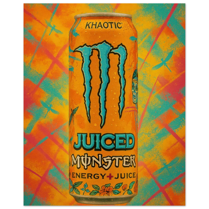 Monster KHAOTIC Poster - Choose Your Perfect Size