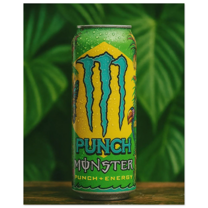 Monster RIO PUNCH Poster - Choose Your Perfect Size