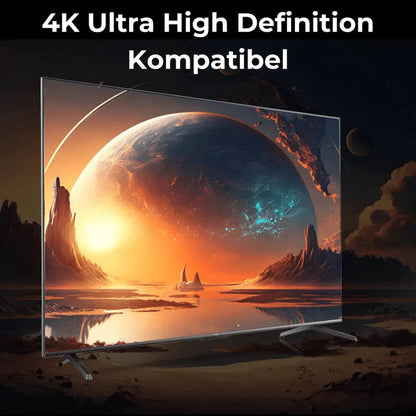 Bärbar 4k WIFI-projektor med Android 10, iOS kompatibel
