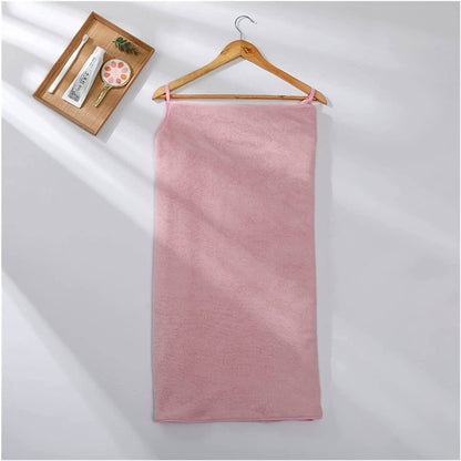 Bärbar korall Fleece handduk