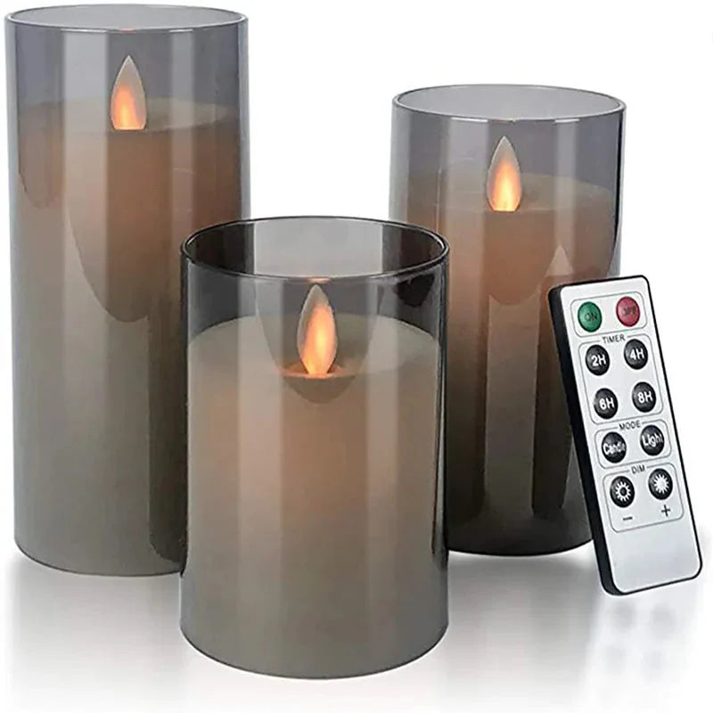 Batterljus med timer