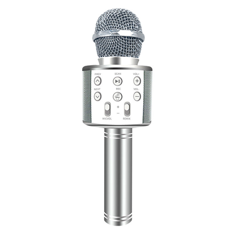 Trådlös karaoke-mikrofon med Bluetooth och högtalare