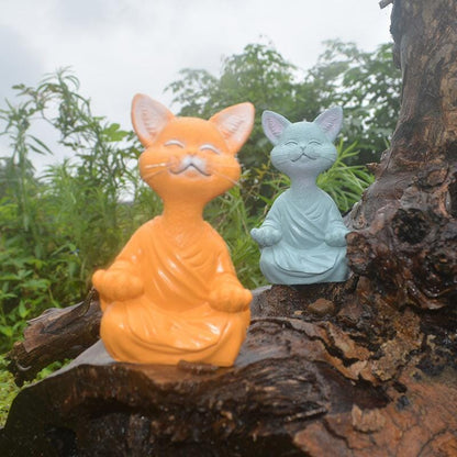 Buddha Katt Prydnad