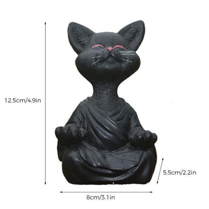 Buddha Katt Prydnad