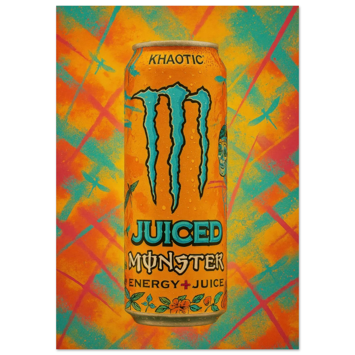 Monster KHAOTIC Poster - Choose Your Perfect Size