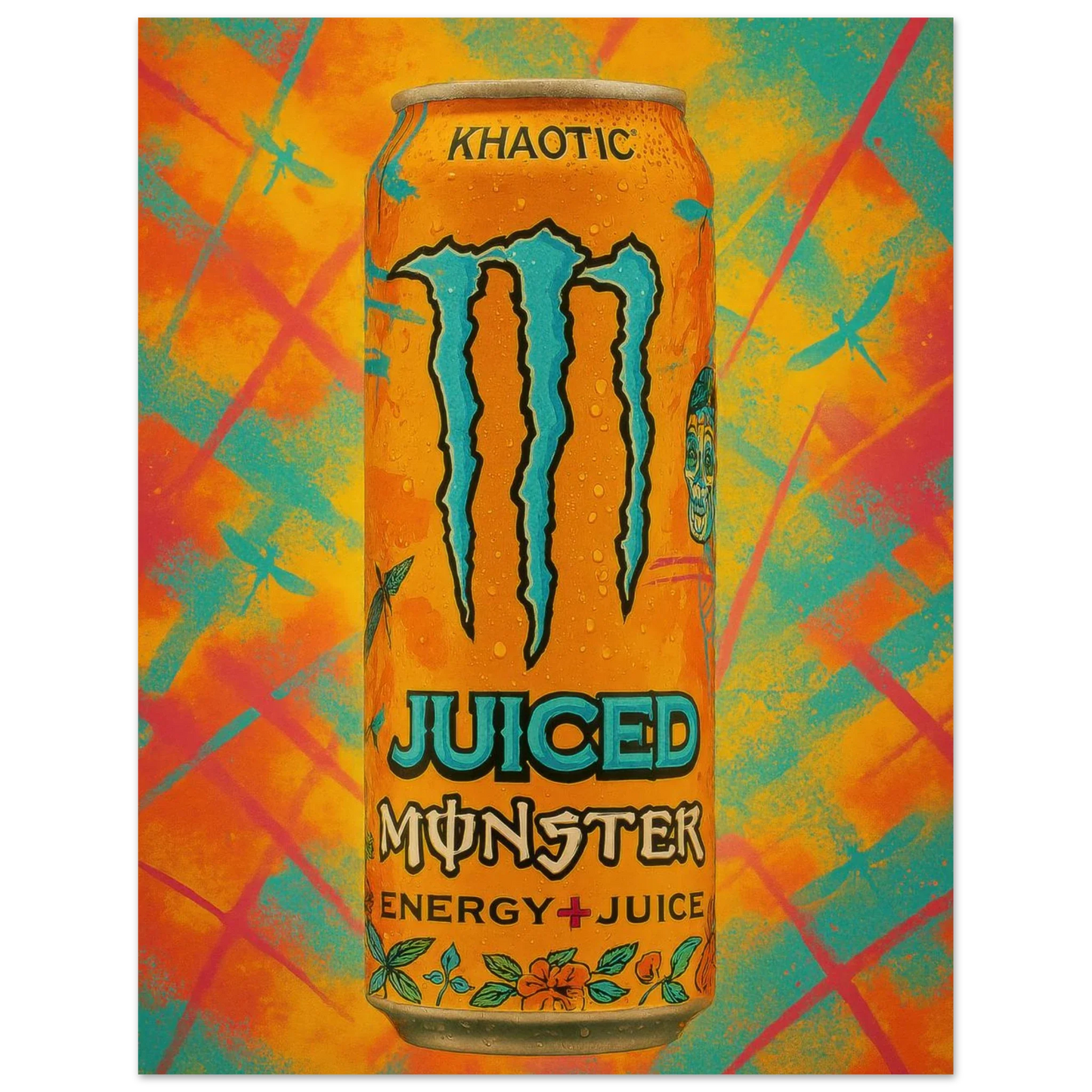 Monster KHAOTIC Poster - Choose Your Perfect Size