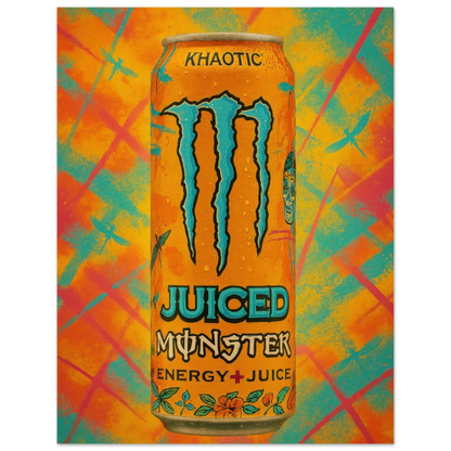 Monster KHAOTIC Poster - Choose Your Perfect Size